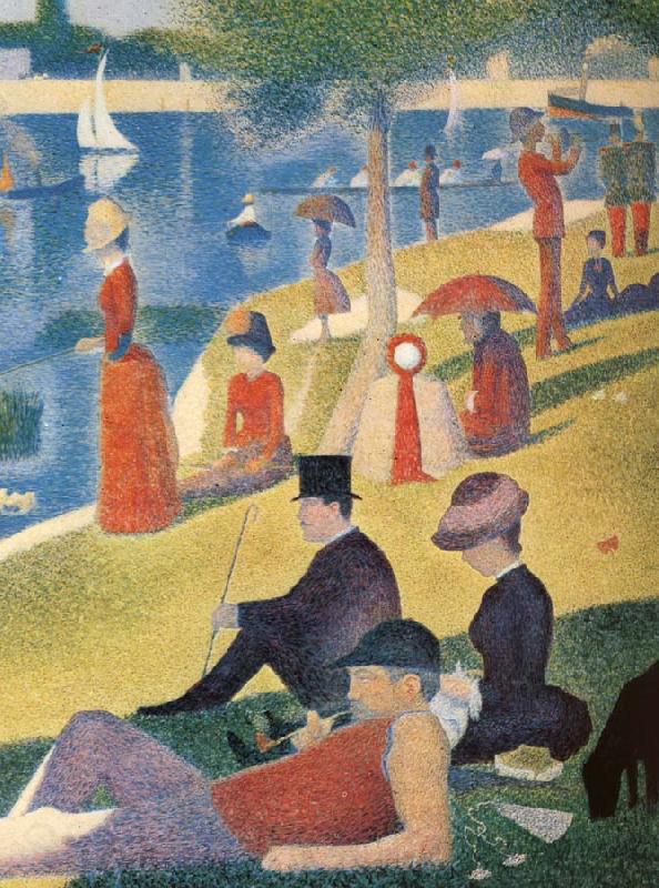 Georges Seurat A sondagseftermiddag pa on Allow to Magnifico Jatte France oil painting art
